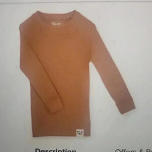 SLEEP ON IT BOYS ORGANIC RIBBED KNIT 2 TOPS SIZE 18M